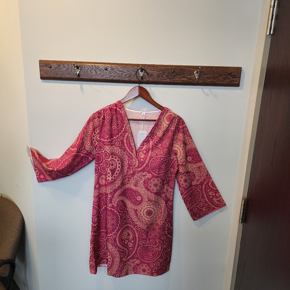 Paisley pink dress - Picture 2 of 4